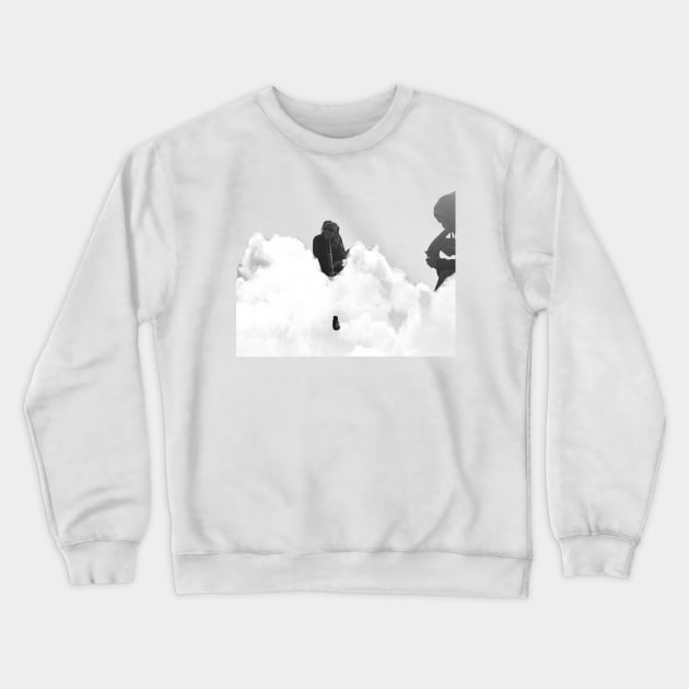 Vibrations from above Crewneck Sweatshirt by ArtByGuntherJ